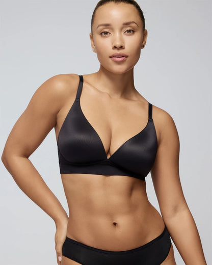 Luxe Plunge Bralette - BLACK | Soma Women