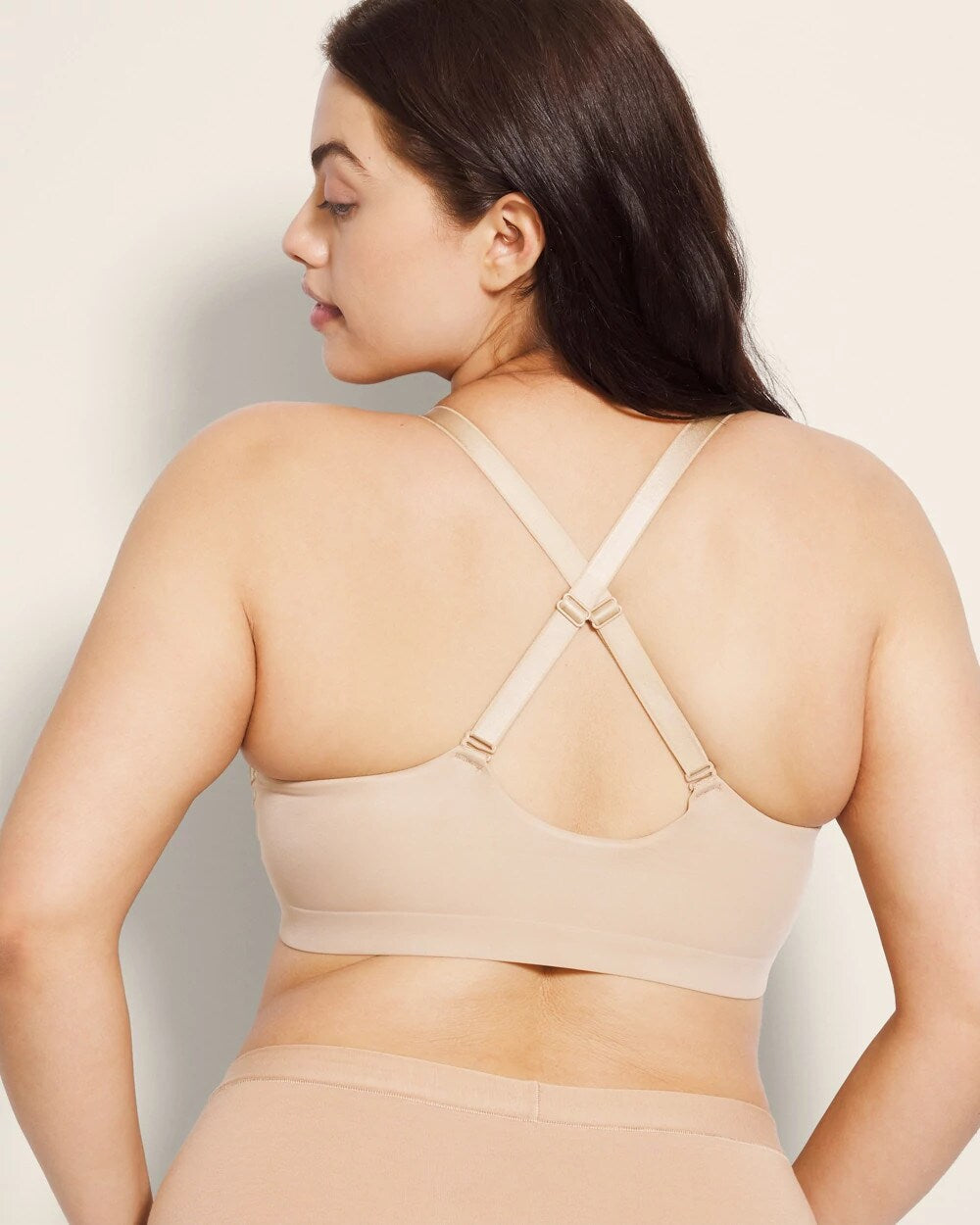 Luxe Plunge Bralette - WARM AMBER | Soma Women
