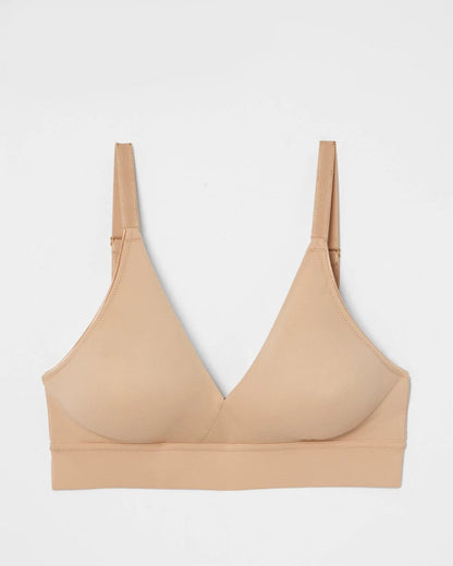 Wireless Unlined Bra - WARM AMBER | Soma Women