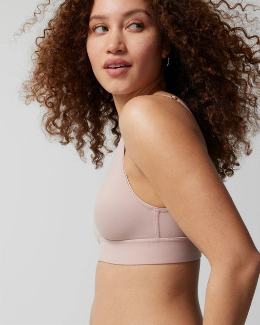 Wireless Unlined Bra - ADOBE ROSE | Soma Women