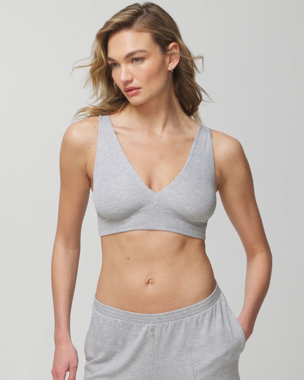 Sleep Bralette - HEATHER OPAL GRAY | Soma Women