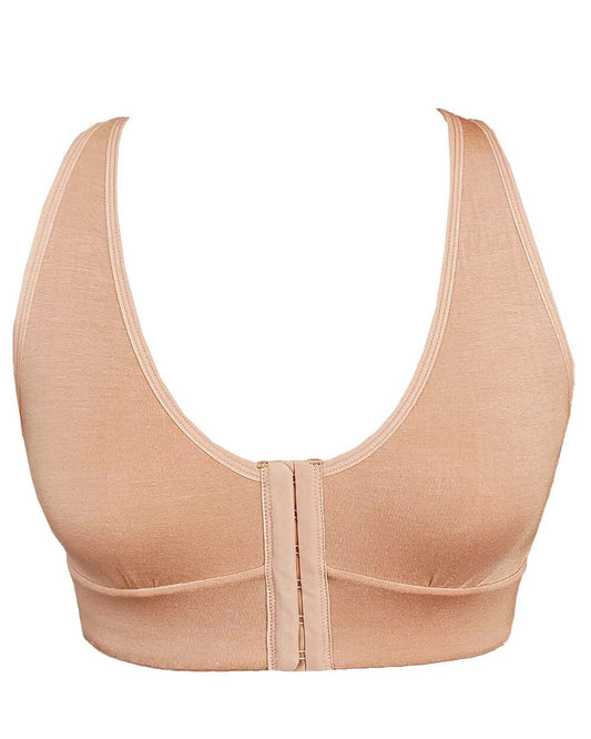 Front-Closure Post-Surgery Bra - SAND | Soma Women