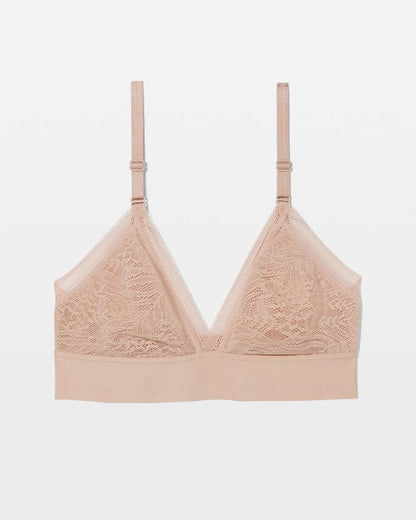 Triangle Bralette with Lace - HUSH | Soma Women