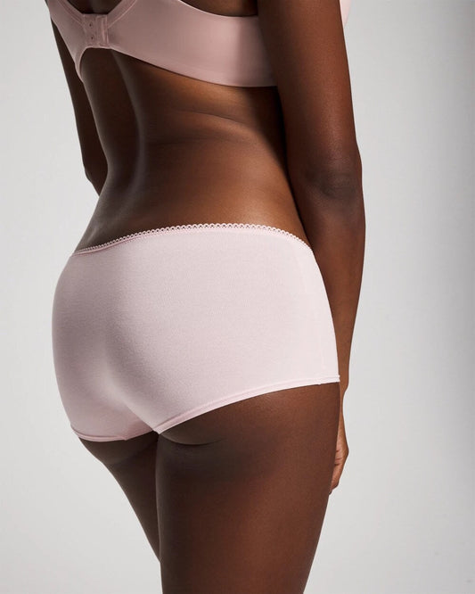 Signature Boy Short - PRETTY PINK GOLD FOIL | Soma Women
