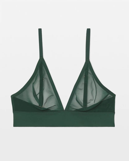 Triangle Mesh Bralette - LUSH EMERALD | Soma Women