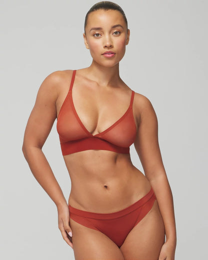 Triangle Mesh Bralette - SIERRA REDWOOD | Soma Women