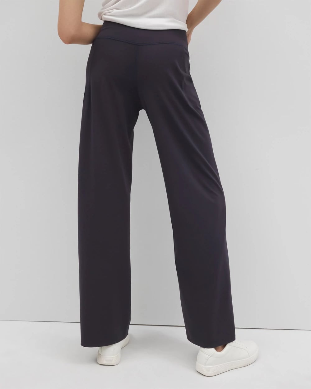 High-Waist Wide-Leg Pants - POLAR NIGHT | Soma Women