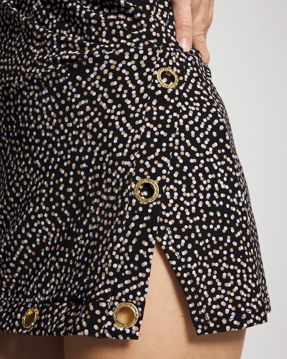 On The Dot Swim Dress - BLACK MULTI | Soma Women