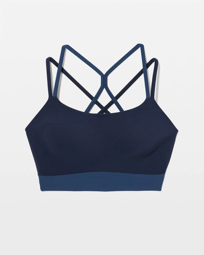 Racerback Yoga Bra - NAVY/INK BLUE | Soma Women