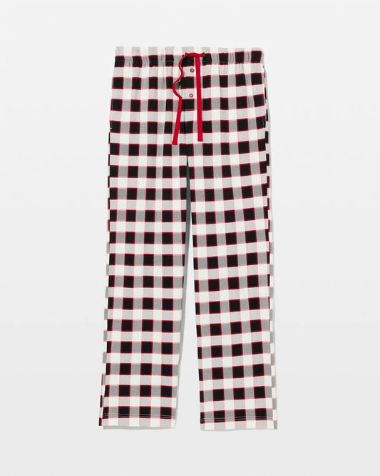Men's Pants - DREAMSCAPE PLAID BLACK | Soma Women