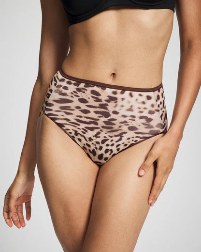 Modern Brief Panty - ANIMAL AURA M WHITE SMOKE | Soma Women