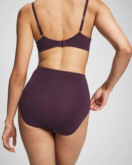 High-Waist Brief Panty - PLUM PERFECT | Soma Women