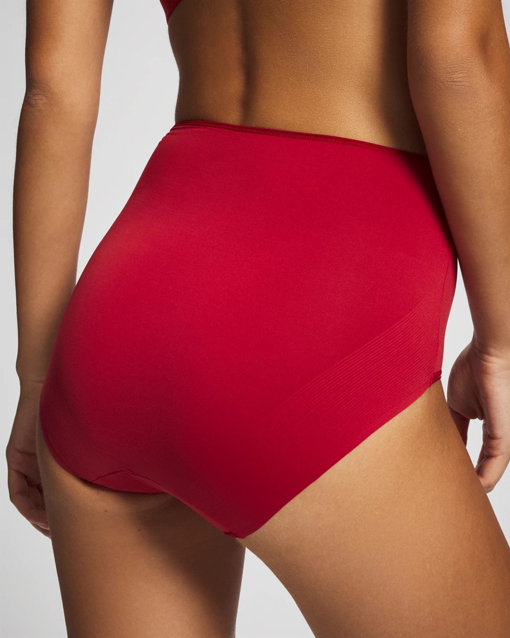High-Waist Brief Panty - PAINT THE TOWN RED | Soma Women