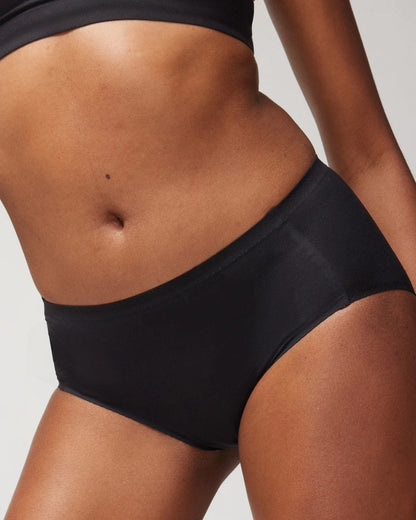 Soft Stretch Modern Brief Panty - BLACK | Soma Women