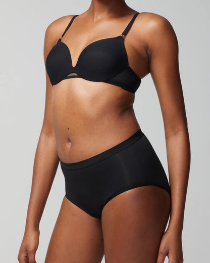 Cotton Modern Brief Panty - BLACK | Soma Women