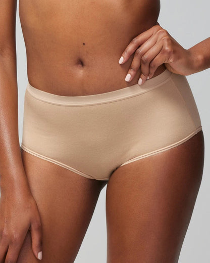 Cotton Modern Brief Panty - WARM AMBER | Soma Women