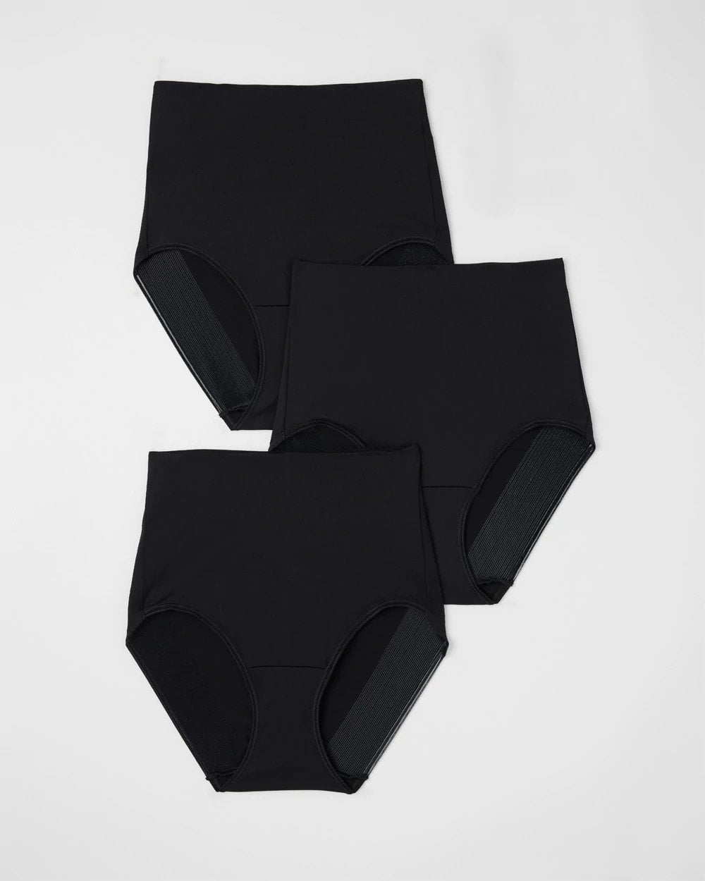 Tummy High-Waist Brief Panty 3 Pack - BLACK MULTI PACK | Soma Women
