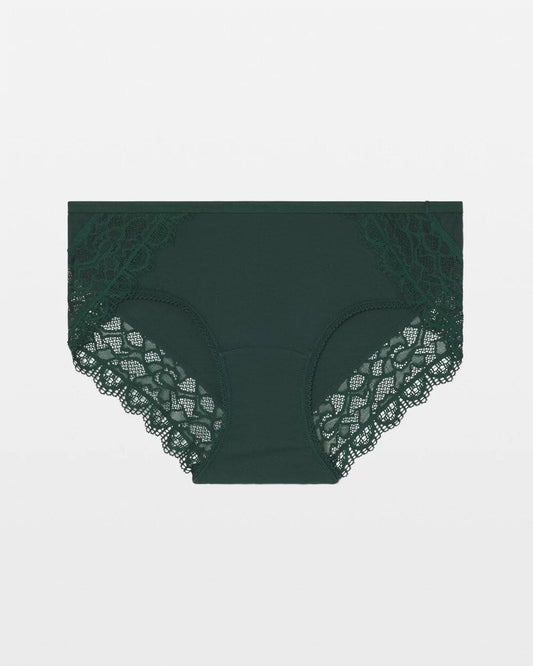 Hipster Panty with Enchanting Lace - LUSH EMERALD | Soma Women
