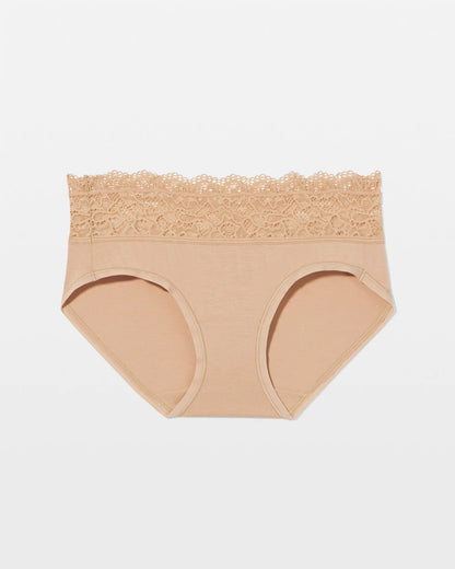 Hipster Panty with Enchanting Lace - WARM AMBER | Soma Women
