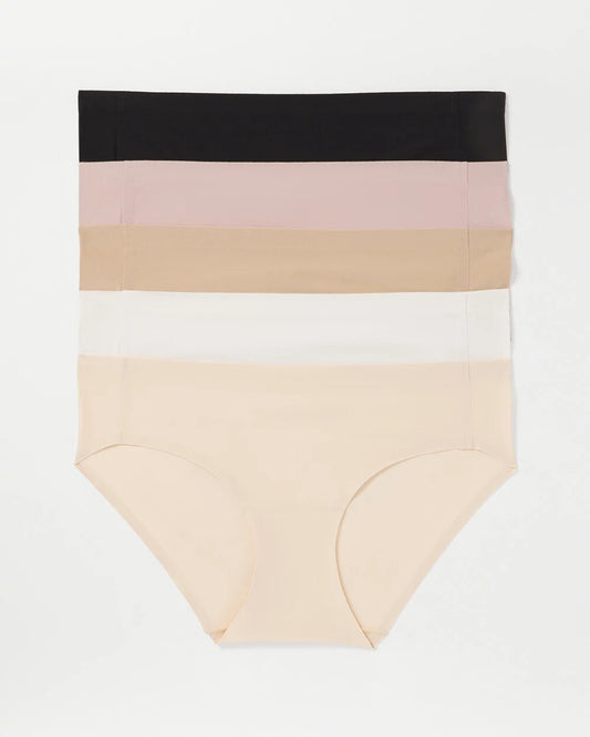 Soft Stretch Hipster Panty 5 Pack - BASIC MULTI PACK | Soma Women