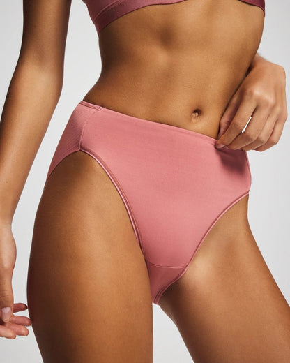 High-Leg Brief Panty - ANTIQUE PINK | Soma Women