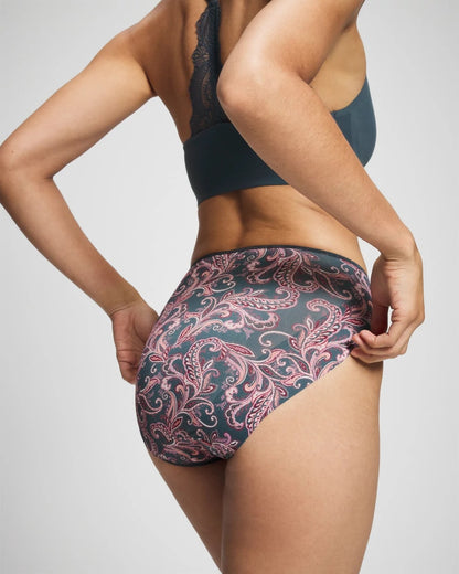High-Leg Brief Panty - IMPERIAL PAISLEY M PET | Soma Women