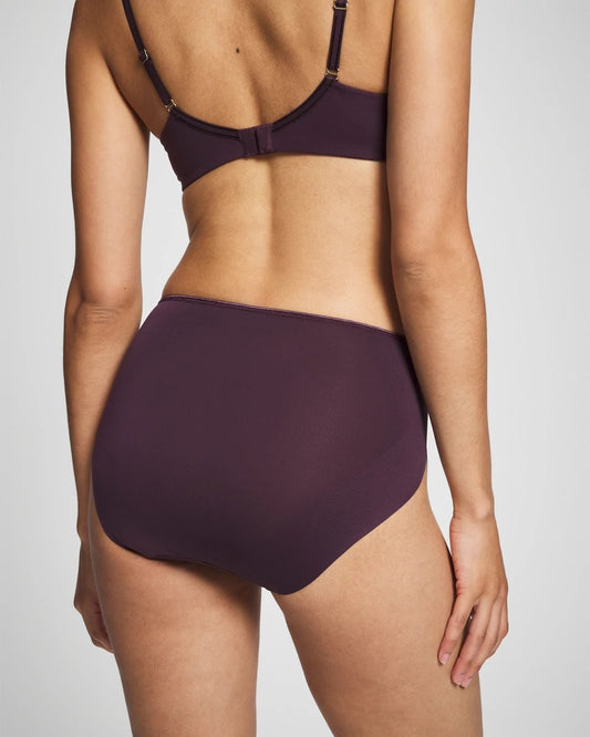 High-Leg Brief Panty - PLUM PERFECT | Soma Women