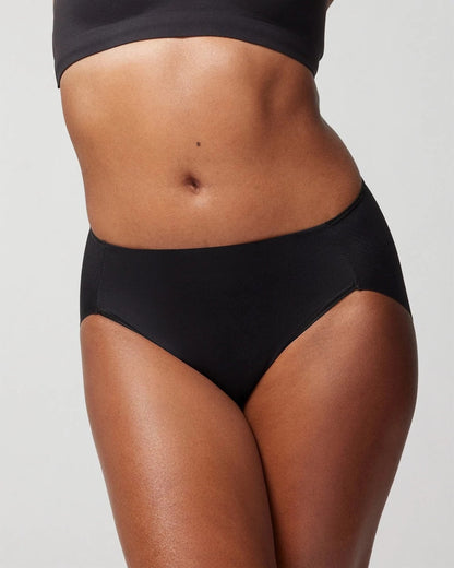 High-Leg Brief Panty - BLACK | Soma Women