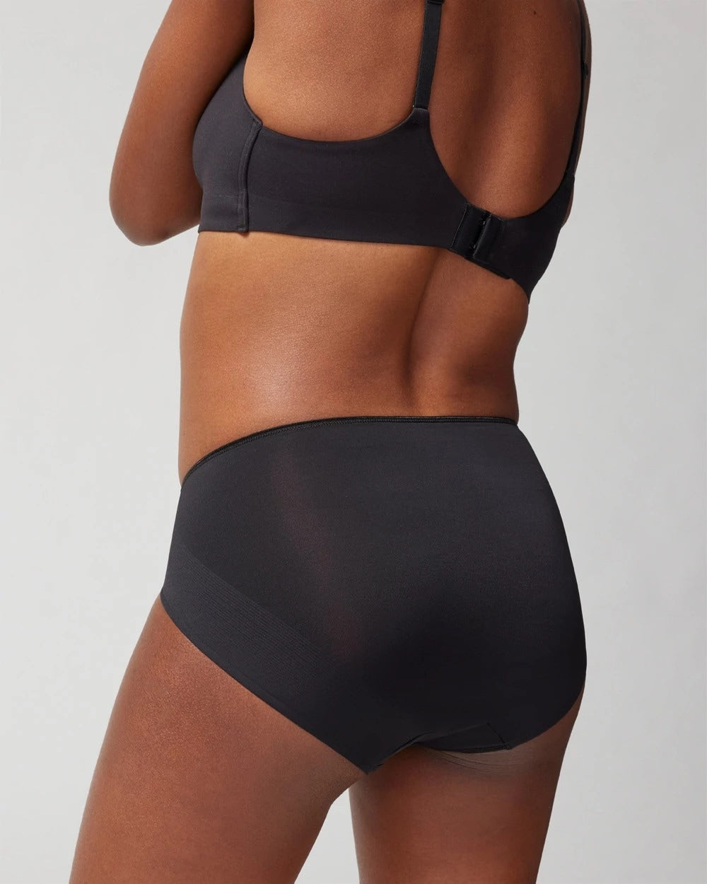 High-Leg Brief Panty - BLACK | Soma Women
