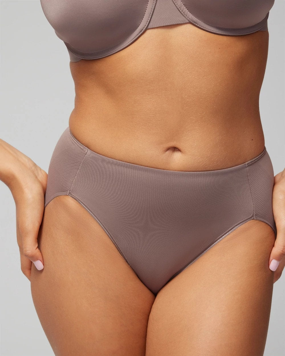 High-Leg Brief Panty - MOCHACCINO | Soma Women