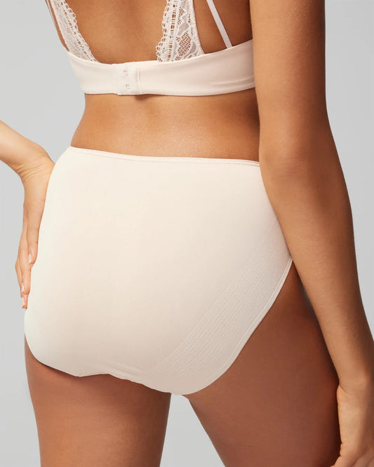 High-Leg Brief Panty - PALE SAND | Soma Women