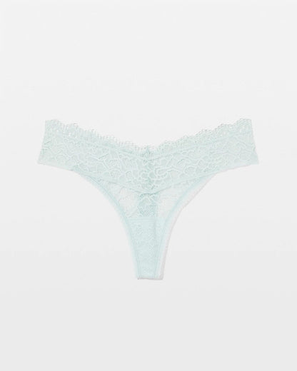 Thong Panty with Enchanting Lace - TRANQUILITY | Soma Women
