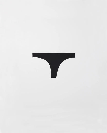 Soft Stretch Thong Panty - BLACK | Soma Women