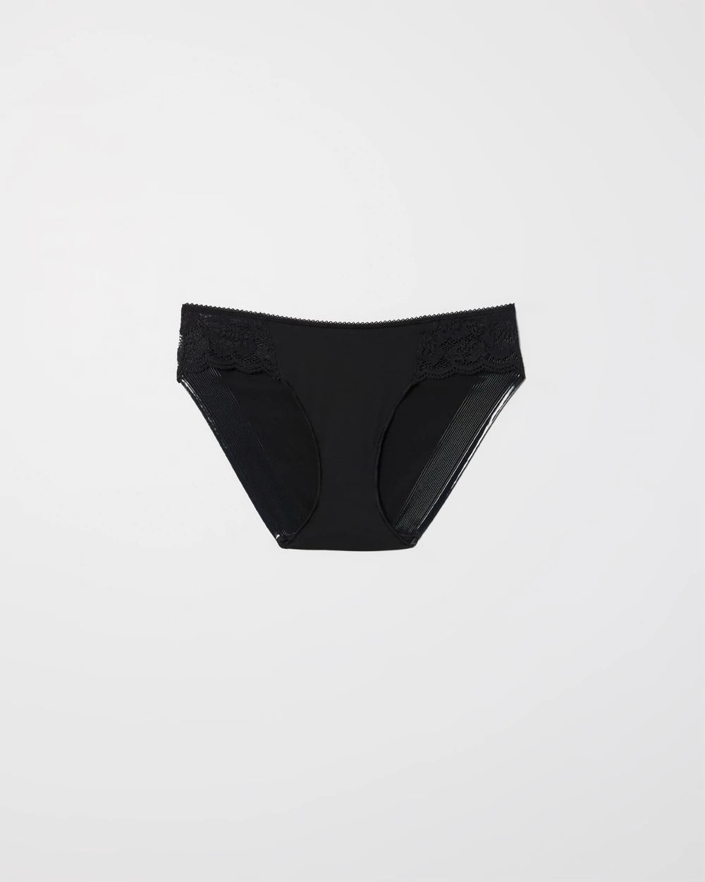 Bikini Panty with Lace - BLACK | Soma Women