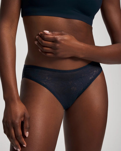 All-Over Lace Bikini - NIGHTFALL NAVY | Soma Women
