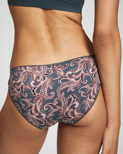 Bikini Panty with Lace - IMPERIAL PAISLEY M PET | Soma Women