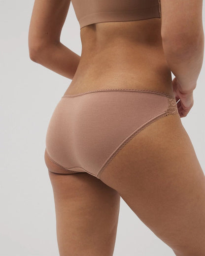 Bikini Panty with Lace - WARM SIENNA | Soma Women