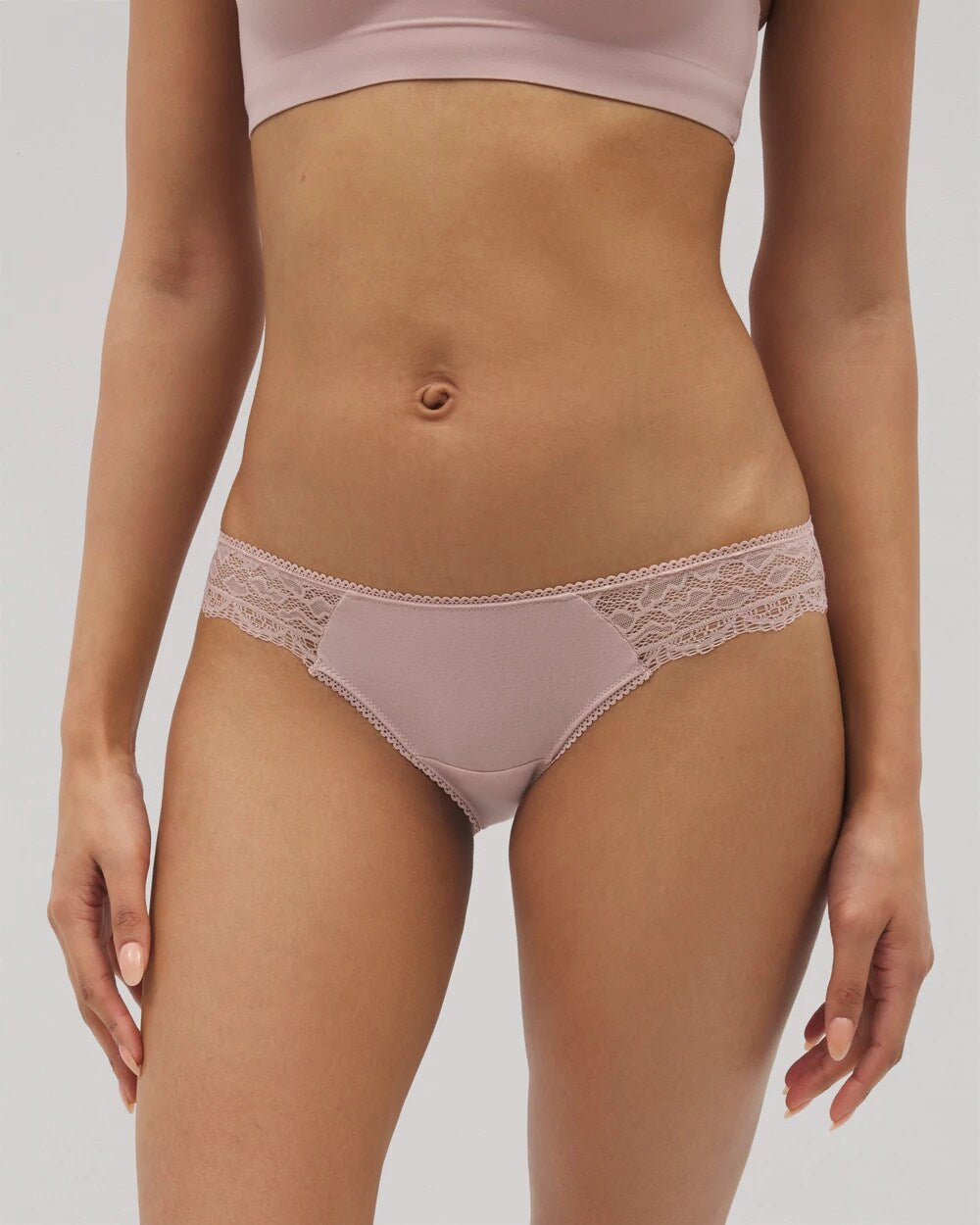 Bikini Panty with Lace - ADOBE ROSE | Soma Women