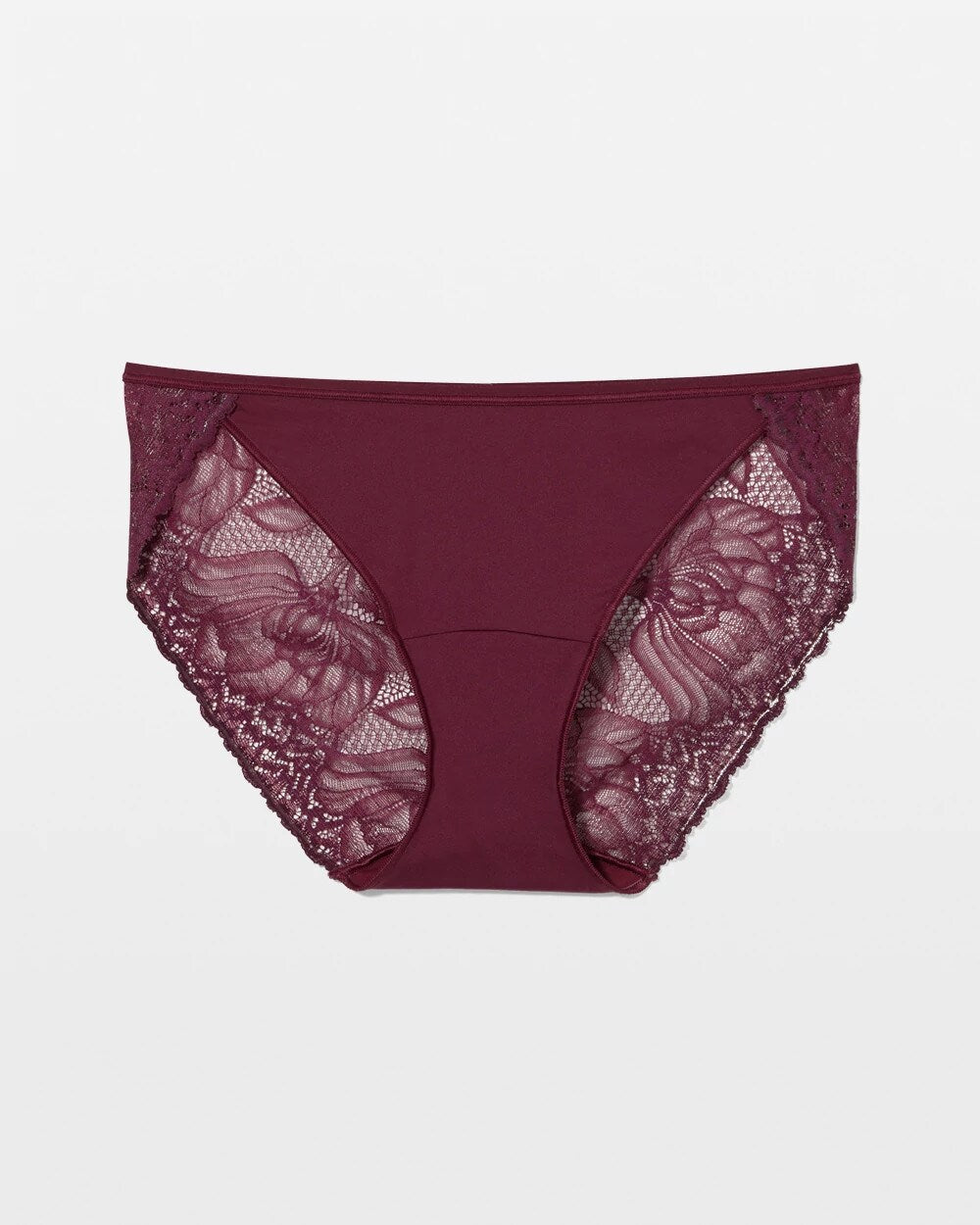 Lace Back Bikini Panty - VELVET PLUM | Soma Women