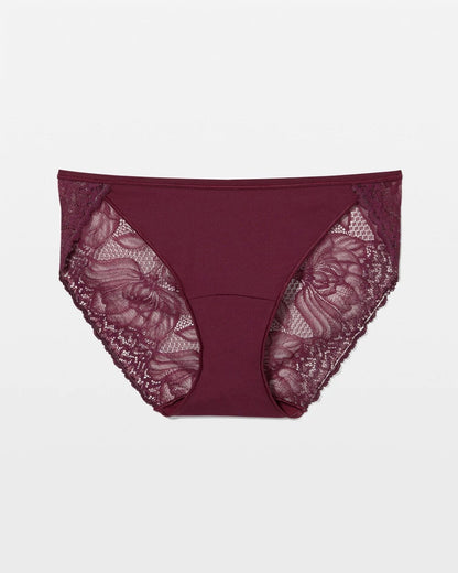 Lace Back Bikini Panty - VELVET PLUM | Soma Women