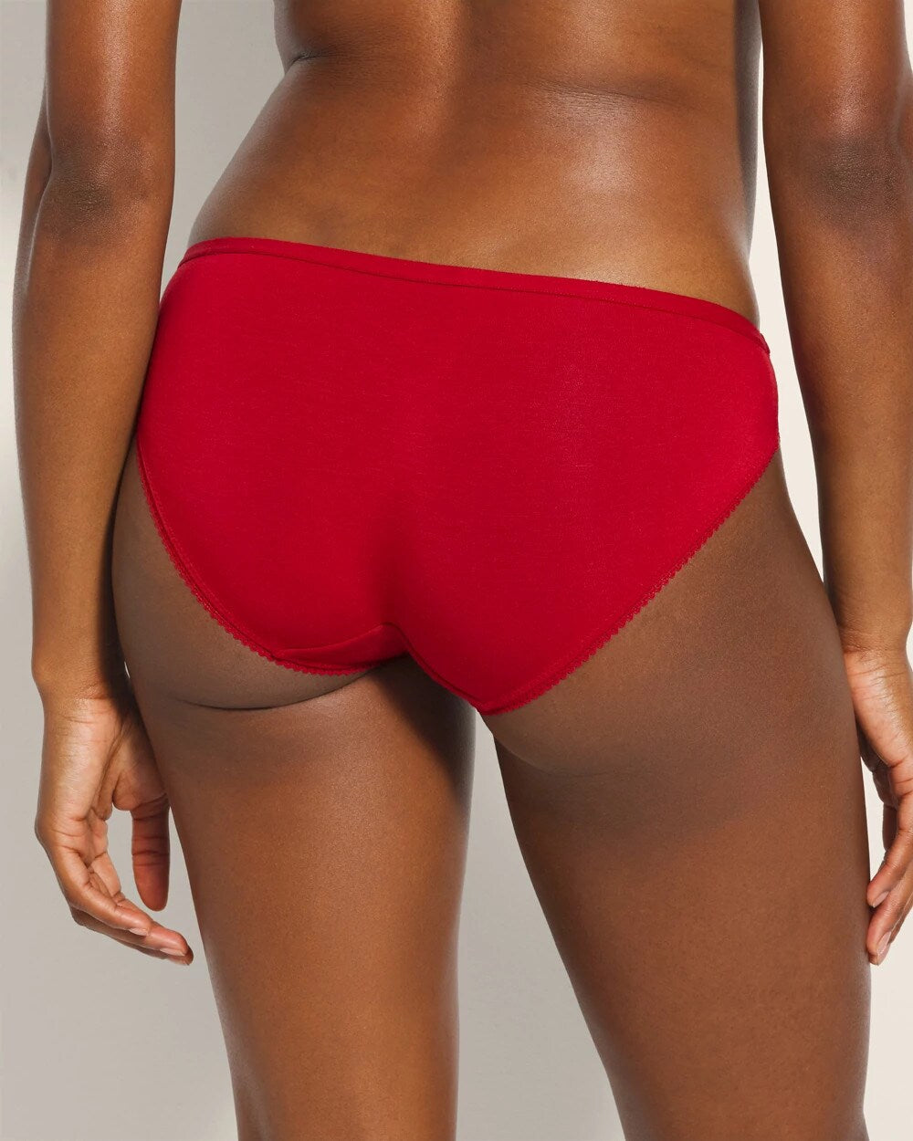 Bikini Panty with Enchanting Lace - PAINT THE TOWN RED | Soma Women
