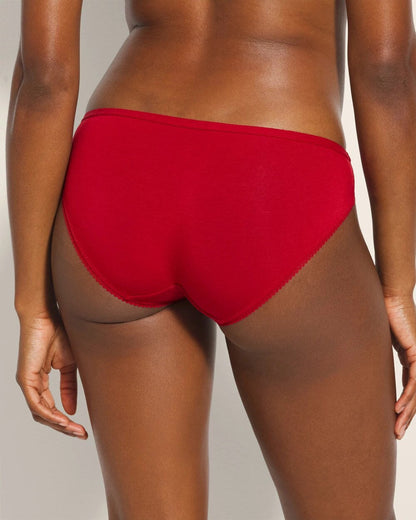 Bikini Panty with Enchanting Lace - PAINT THE TOWN RED | Soma Women