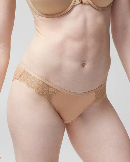 Bikini Panty with Enchanting Lace - WARM AMBER | Soma Women