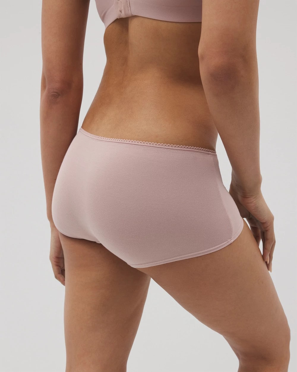 Lace Boyshort Panty - ADOBE ROSE | Soma Women
