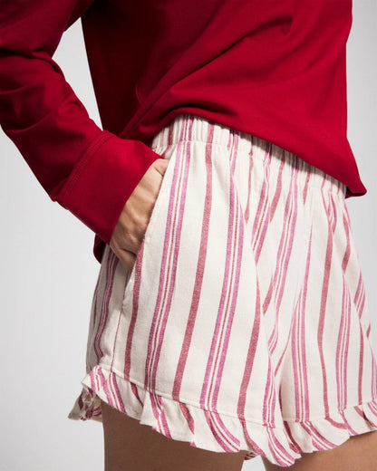 Pajama Set - SMART STRIPE CHAMPAGNE | Soma Women