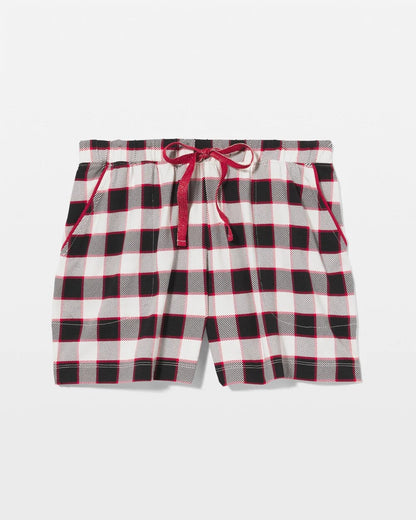 Pajama Shorts - DREAMSCAPE PLAID BLACK | Soma Women