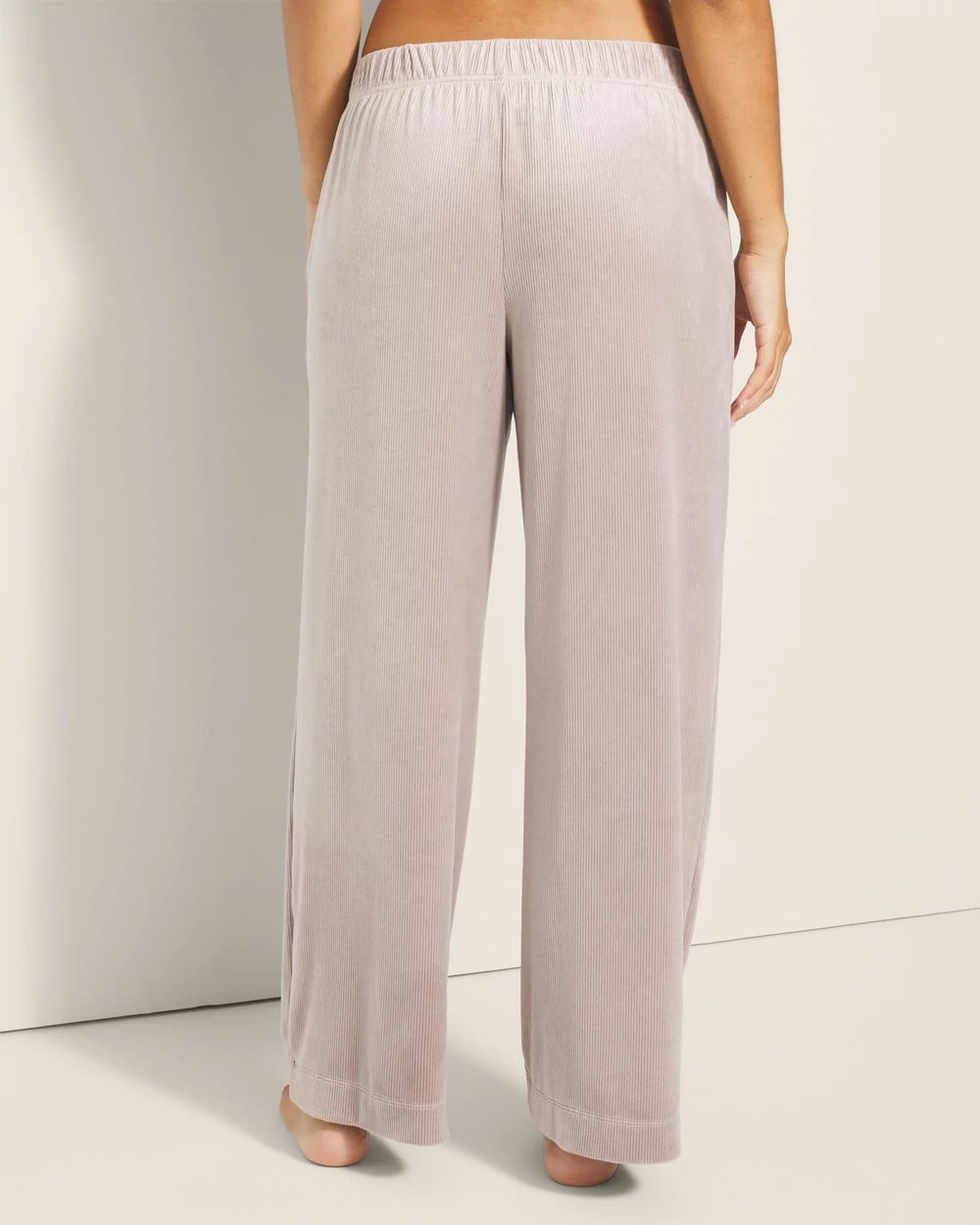 bed Wide-Leg Pajama Pants - SILVER TAUPE | Soma Women