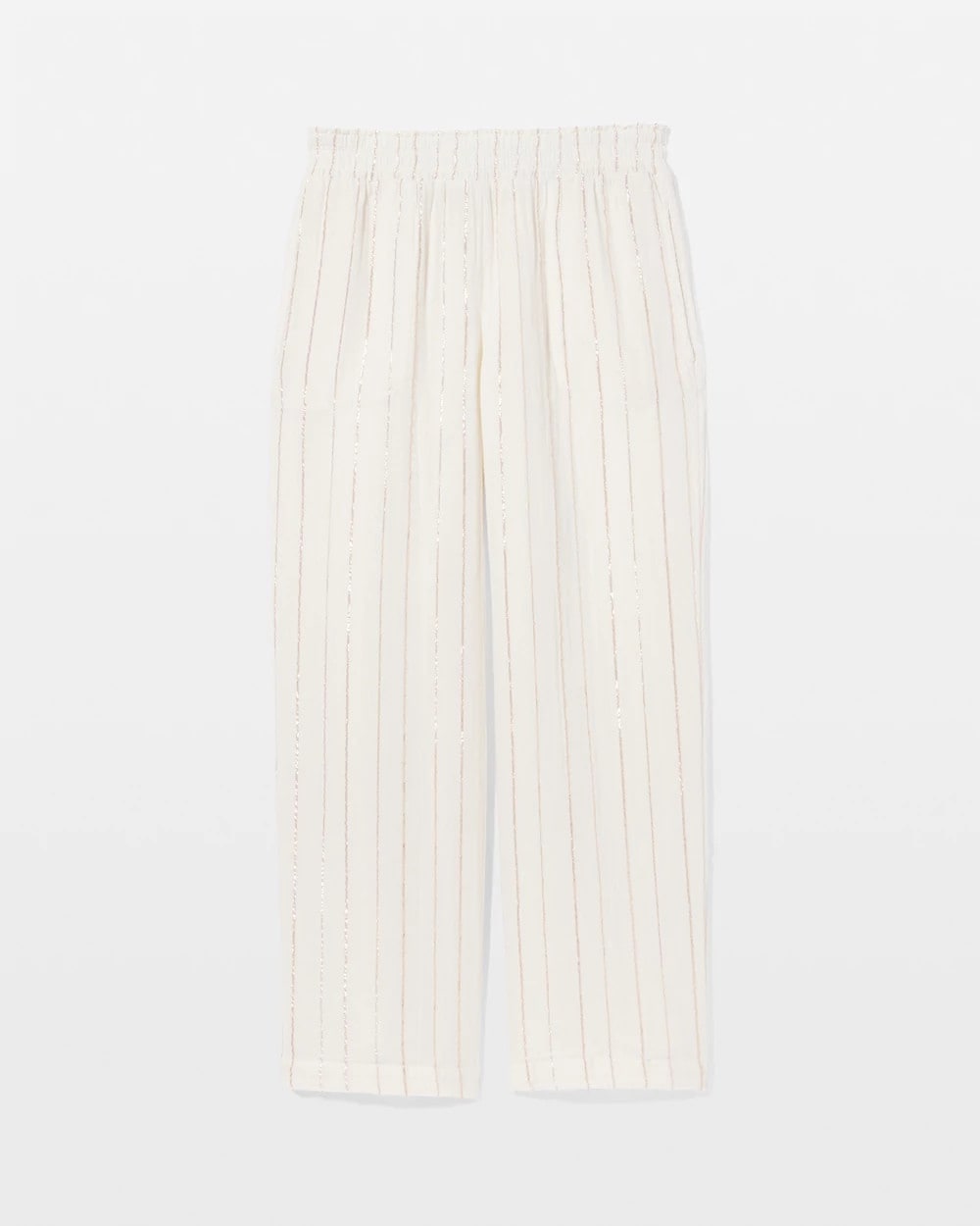 Cotton Gauze Pajama Pant - CHAMPAGNE STRIPE | Soma Women