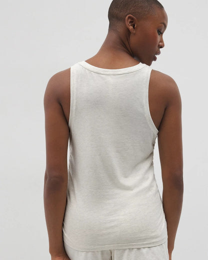 Ruched Pajama Tank - HEATHER CRYSTAL | Soma Women