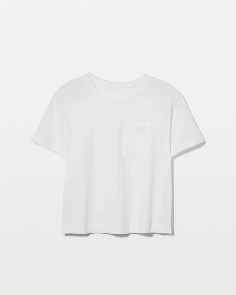 Short-Sleeve Pocket Pajama Tee - OPTIC WHITE | Soma Women